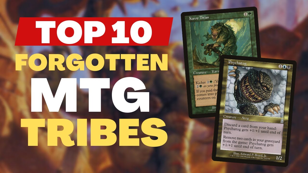 Top 10 Weird & Forgotten Creature Types in Magic: The Gathering