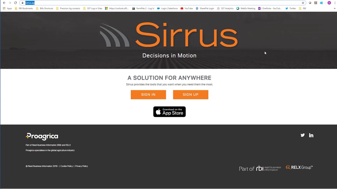 agX Platform - Setting up and Logging into an agX Account