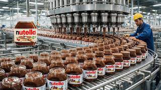 Inside The Nutella Factory: How Millions Of Nutella Jars Are Produced Per Day