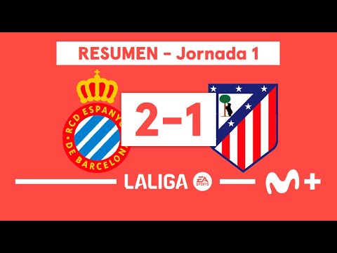 RCD Espanyol de Barcelona 2-1 At. Madrid | LALIGA EA SPORTS (Jornada 1 ...