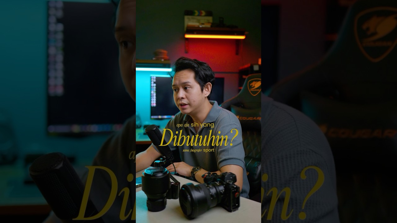 Kamera dan lensa untuk fotografer sport