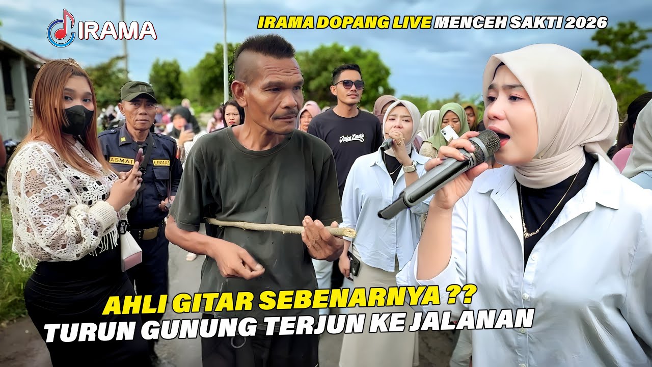 Irama Dopang Bertemu Ahli Main Gitar Yang Sedang Menyamar Ikut Turun Ke Jalanan Buat Suasana Asyik
