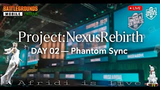 DAY 02 – PHANTOM SYNC | Silent Precision Mode Activated | Afridi is Live | BGMI Rank Push