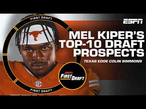 ⭐️Mel Kiper's UPDATED TOP-10 PROSPECTS [2027 NFL Draft]⭐️ w/Field Yates & Greeny! | First Draft🏈