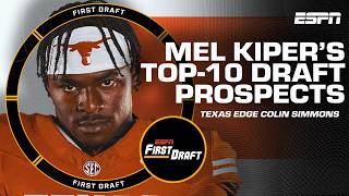 Information ⭐️Mel Kiper's UPDATED TOP-10 PROSPECTS [2027 NFL Draft]⭐️ w/Field Yates & Greeny! | First Draft🏈 Guide