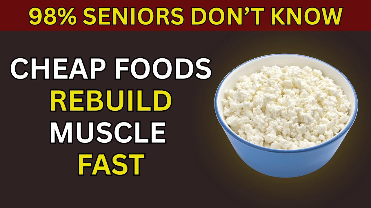 Over 60? Eat These 7 Cheap High-Protein Foods to Build Muscle Fast