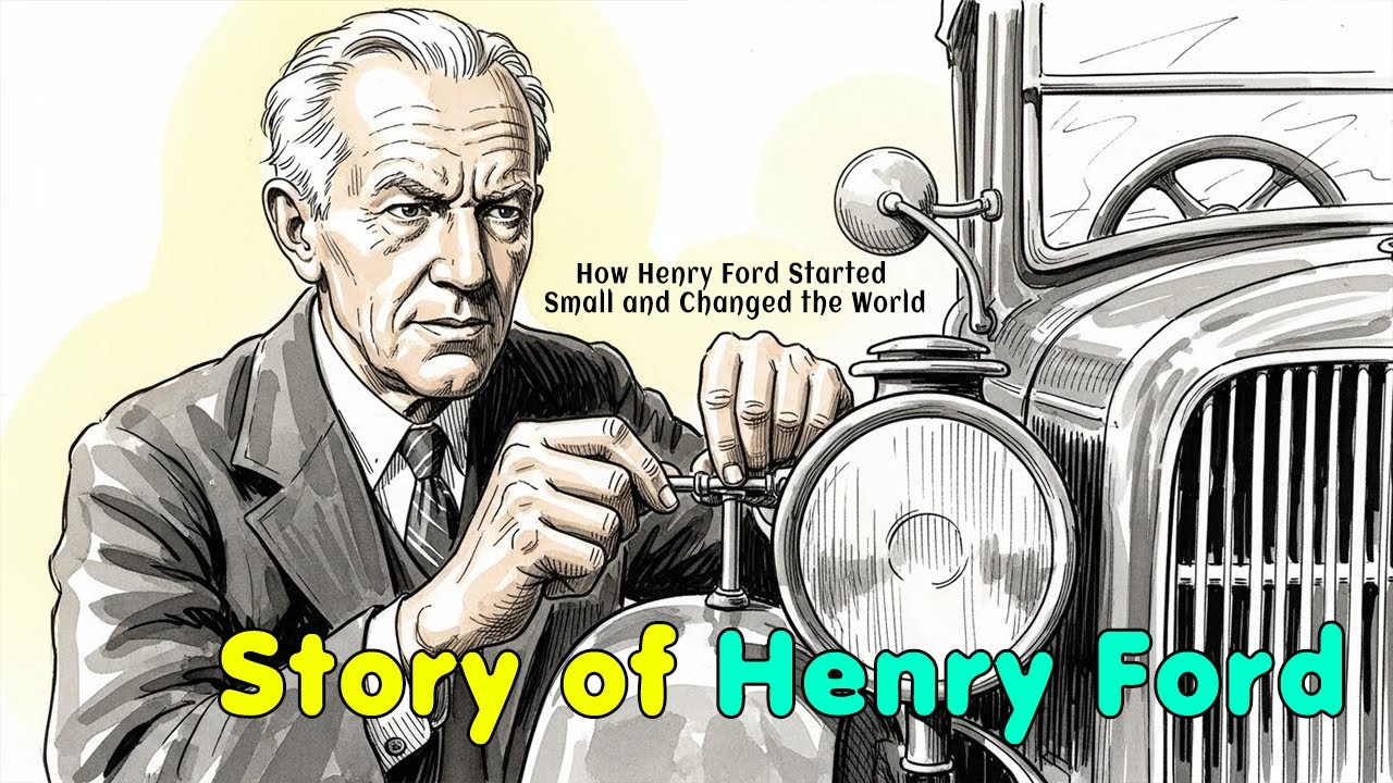 How Henry Ford Started Small and Changed the World | Motivational English Story