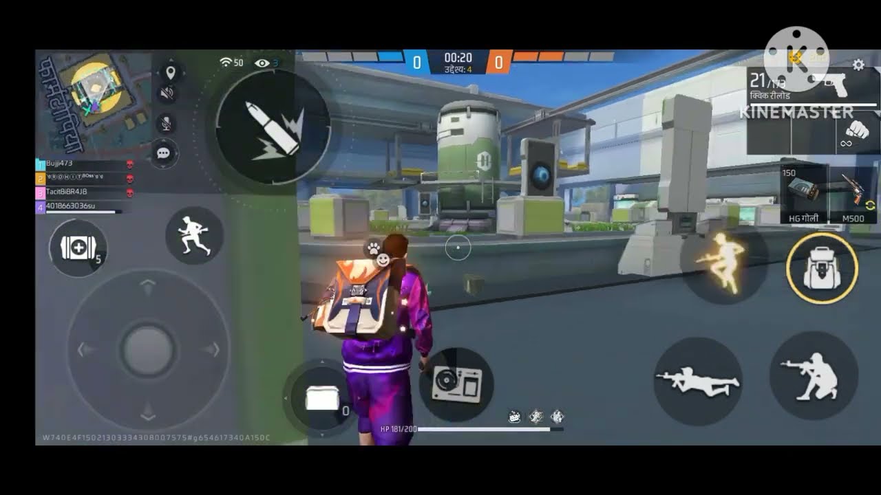 free fire ki video 5 minut tak bina lock mare mobile uski video record karne wala recorderl