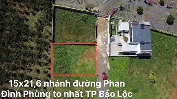 (Đã Bán) Khu vực có nhiều biệt thự hẻm Phan Đình Phùng, Phường Lộc Tiến, Tp Bảo Lộc