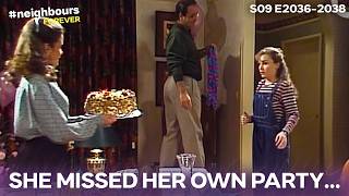 Debbie's Big Birthday Surprise | Neighbours 1993 | Week 151 | S9 2036 - 2038