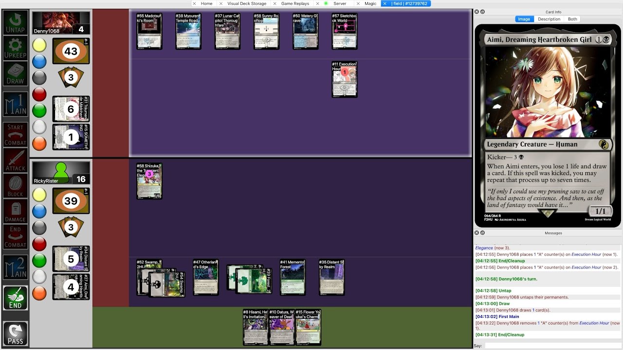 [Field Test] RickyRister (BG Midrange) vs Denny (Esper Torment)
