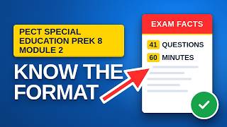 PECT SPECIAL EDUCATION PREK 8 MODULE 2 Special Education PreK–8 Module 2 (Test 012): Exam Format & W