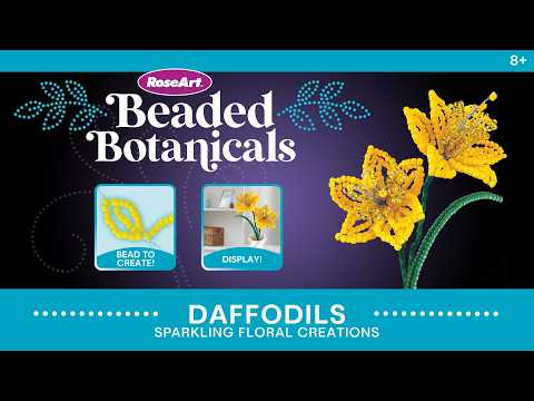 RoseArt Beaded Botanicals – Daffodil