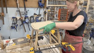 Life In The Workshop Re-Gluing & Refinishing A Chair