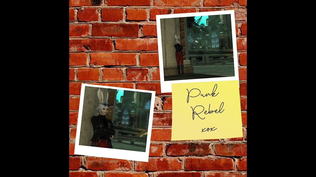 FFXIV Glamour Creation: Punk Rebel