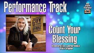 Guy Penrod - Count Your Blessing - Performance Tracks Original