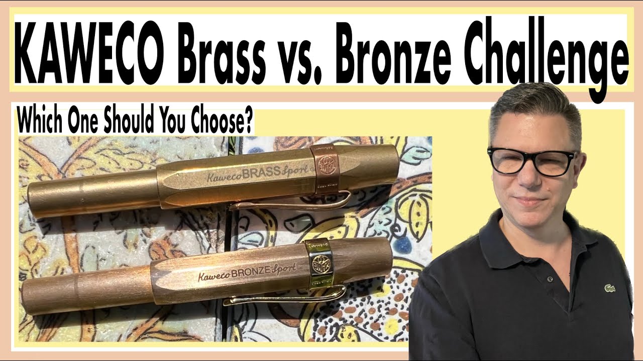 Kaweco Brass vs Bronze Sport - Compared! 