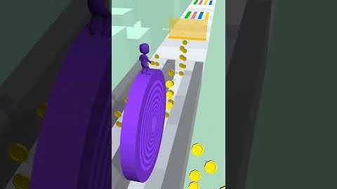 Layers Roll Gameplay All Levels iOS, Android Walkthrough Mobile Game #Shorts