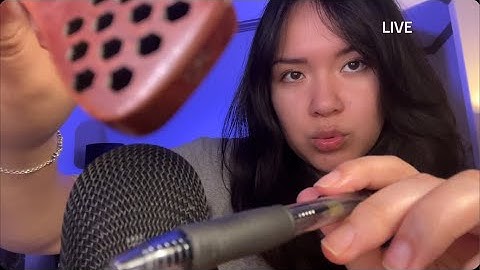 ASMR stream with your fav triggers ✨