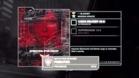 PROTOTYPE: 2 Blacknet Mission 20 (Cargo Delivery 25-D)