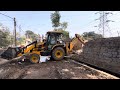 Jcb Destroyed old Mud House -Traditional House In India
