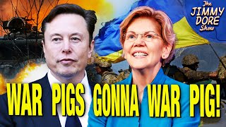 War Pigs Demand Musk Be Punished Over Ukraine!