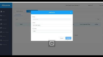 How installers add and delete a device on Akuvox cloud