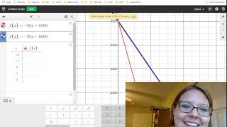 CAC Graphing Lines with Technology and Finding Intercepts, Part 2