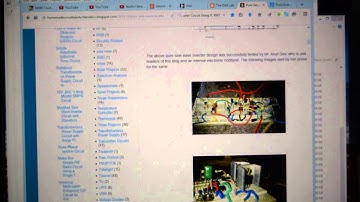 Pure Sine Wave Inverter Using 4047 with PWM Schematic