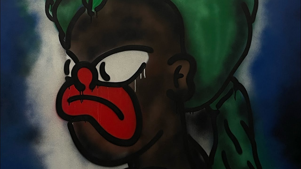 '1000 canvases' @olaoluslawn X @saatchiyates​by ⁠