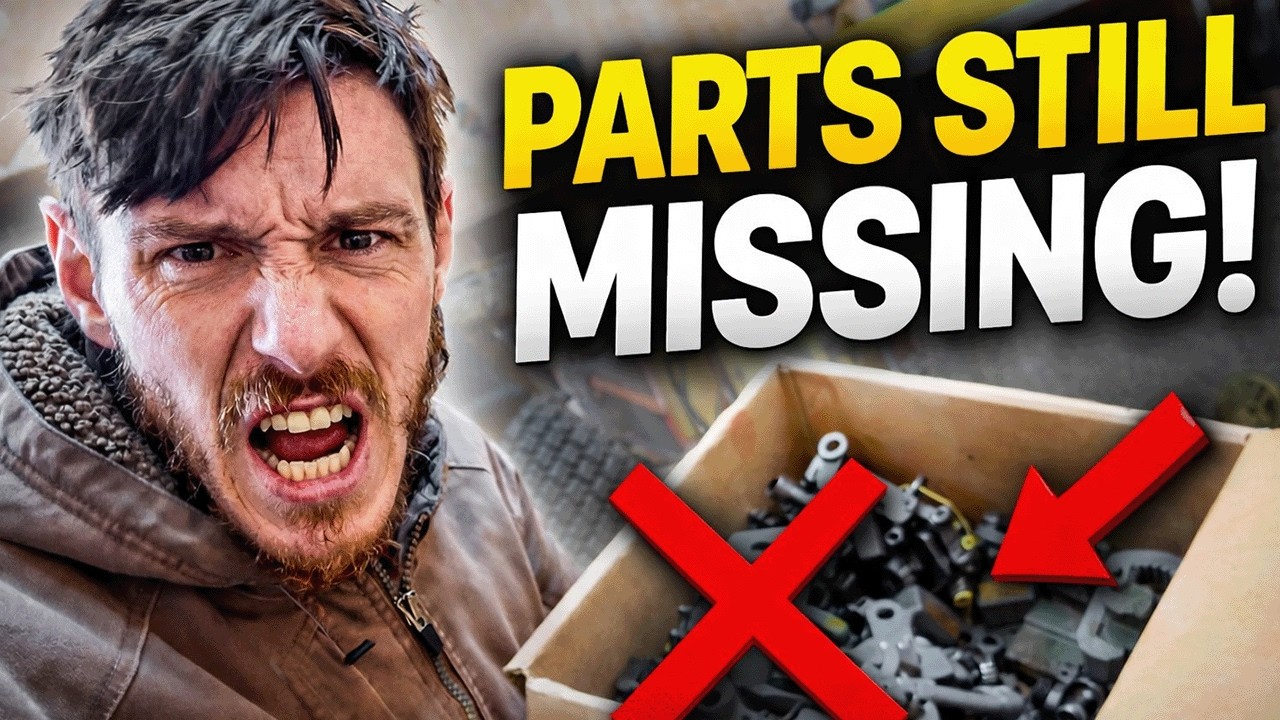 Мы ждали эти детали НЕСКОЛЬКО НЕДЕЛЬ… И они до сих пор отсутствуют.