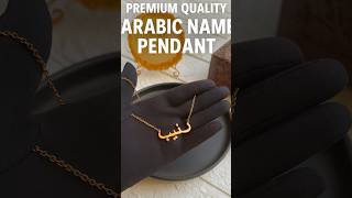 “This Arabic Name Pendant Will Blow Your Mind! 🔥 | Premium Jewelry Trend 2025” #shortsfeed #shorts