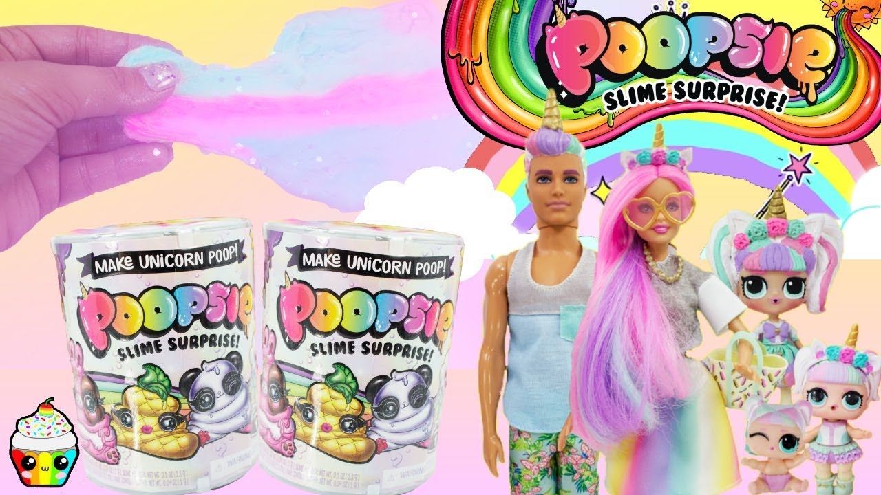 Poopsie Slime Surprise Diy Slime Just Add Water With Lol Unicorn Family