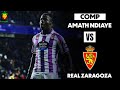 Amath ndiaye vs real zaragoza  2 buts