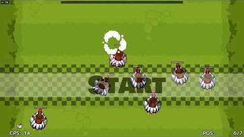 RPG Maker: Racing Minigame (with chickens!!!!)