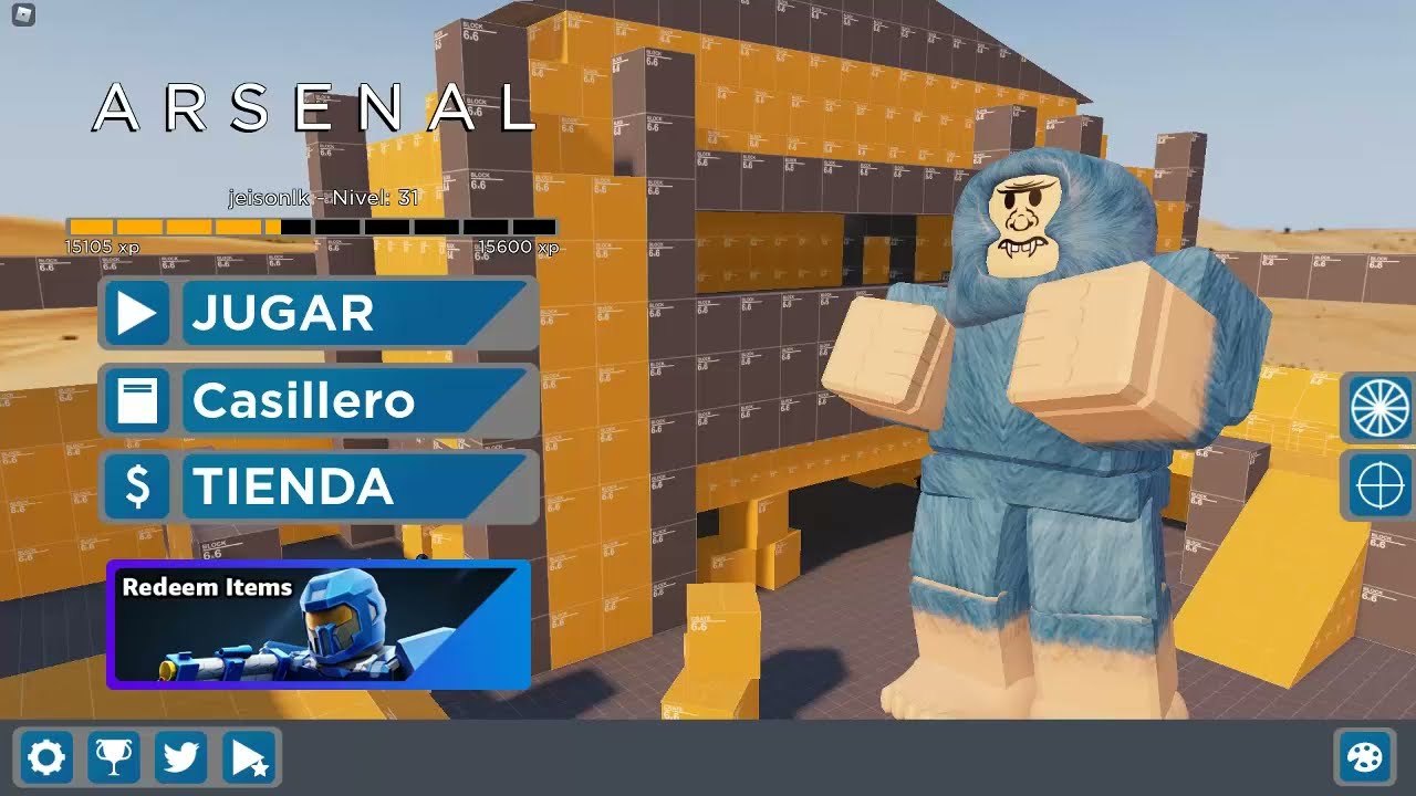 ROBLOX, JUGANDO ARSENAL, Gameplay