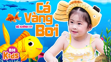 Cá Vàng Bơi Trong Bể Nước - Bé Khánh Vy | Nhạc Thiếu Nhi Vui Nhộn, MV 4K