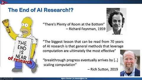 [GCV @ CVPR23] Björn Ommer - Why This is Not the End of Research in Generative AI