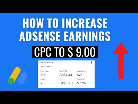 How to Increase Google AdSense CPC