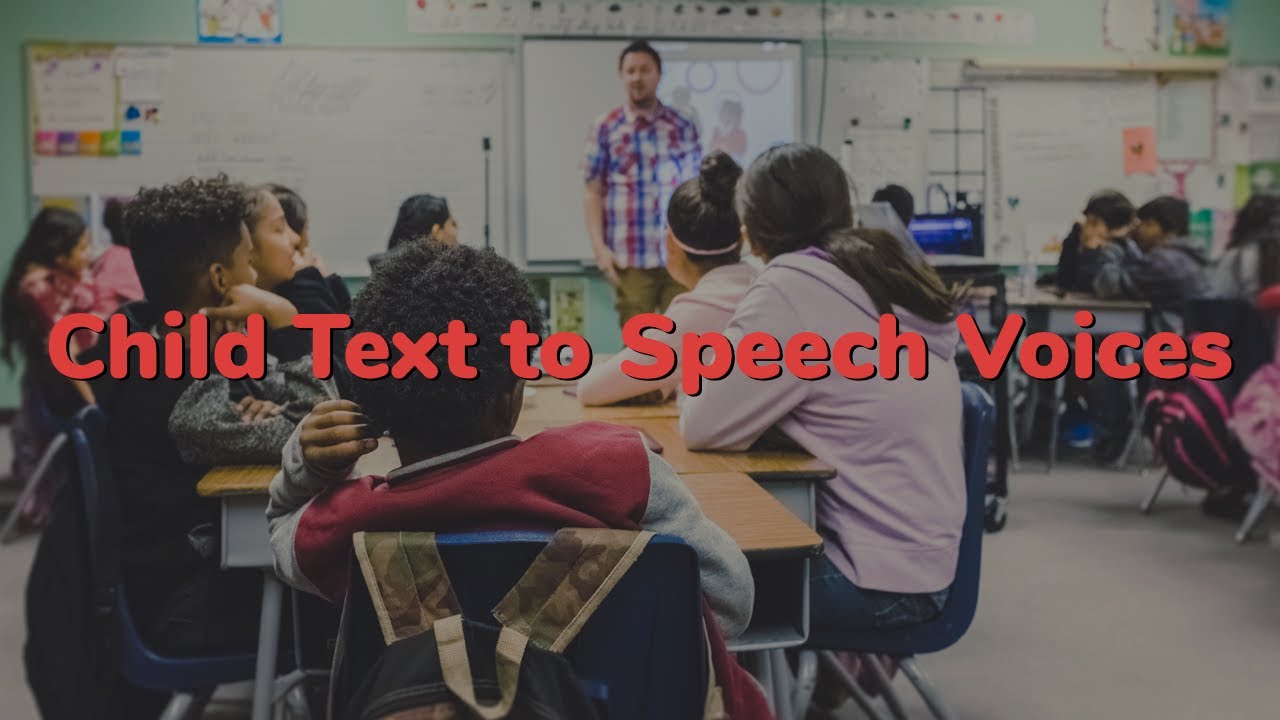 text to speech child voice app