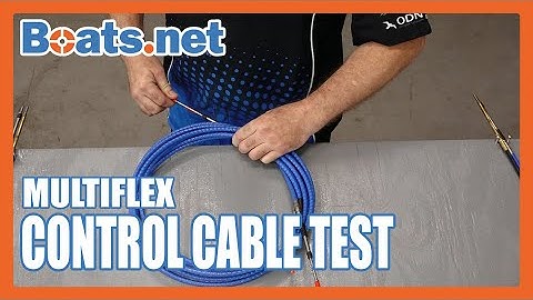 Multiflex Control Cables | Outboard Control Cable Test | Control Cables for Boat | Boats.net