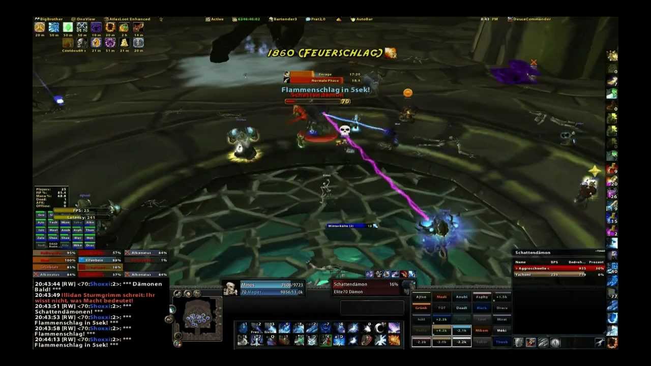 wow burning crusade illidan hq mage pov youtube tbc dps charts