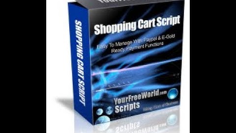 PHP Shopping Cart Script with Affiliate Program Admin area - How to Use