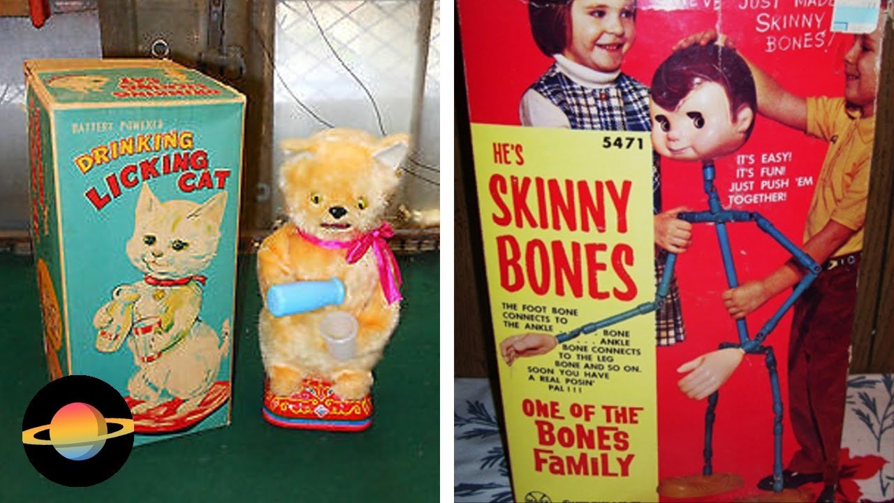 10 najdziwniejszych zabawek z dawnych lat