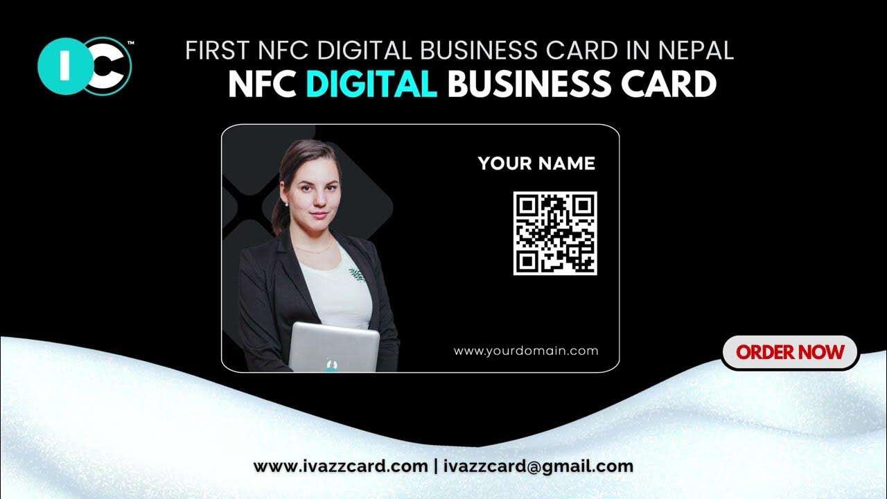 NFC Digital Business Card Go Digital Paperless Business Card IVAZZCARD IvazzCard YouTube