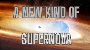 A new kind of supernova