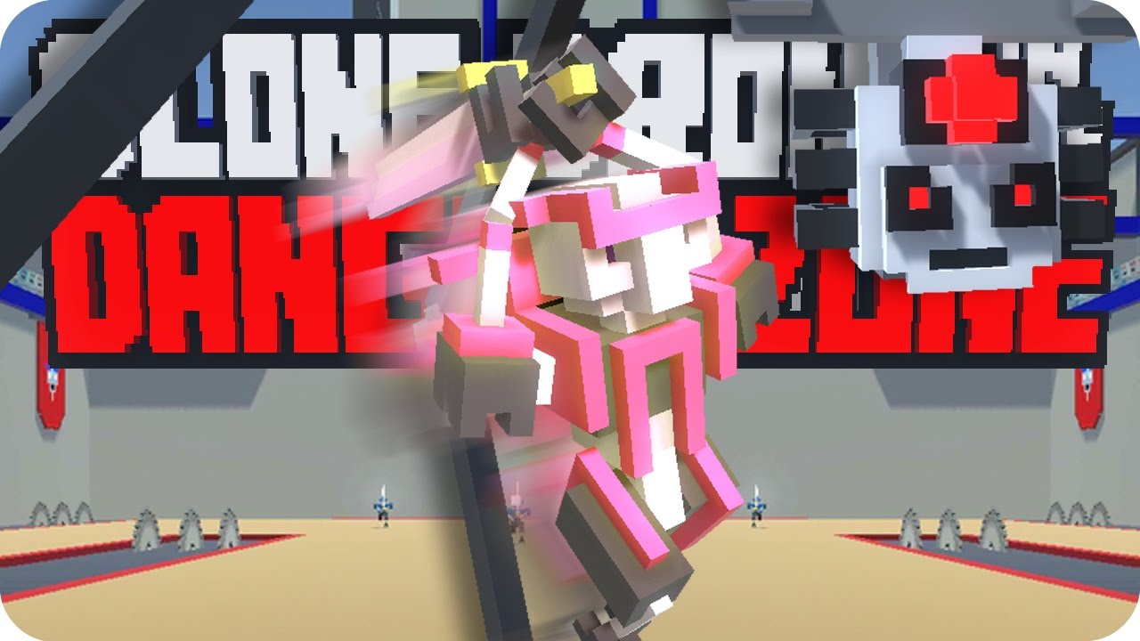 ROBOT FIGHTING ARENA! - Clone Drone in the Danger Zone (Clone Drone Alpha Funny Gameplay)