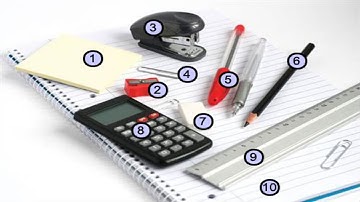 9.10 Từ vựng tiếng Anh về Dụng cụ văn phòng - Từ vựng tiếng Anh về chủ đề Học tập và công việc