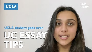 UCLA | Mansi goes over basic tips for the UC Personal Insight Questions
