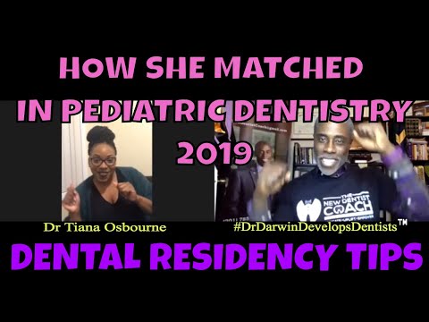 how-she-matched-in-pediatric-dentistry-2019-|-newdentistcoach-dr-darwin-hayes-dds